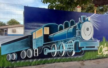 En San Pedro, Navolato, inauguran mural de paz.