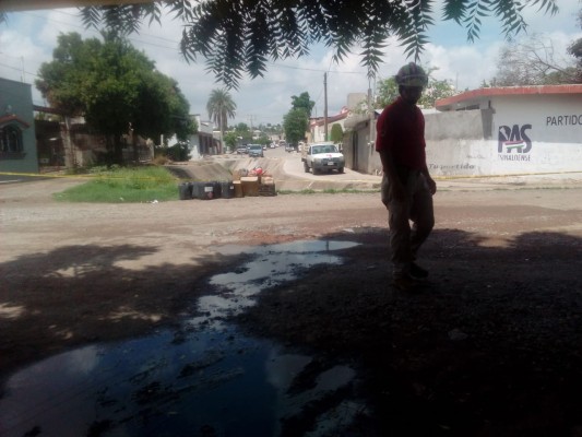 Localizan productos químicos abandonados en Culiacán
