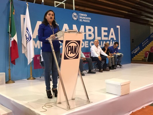 Lupita Preciado arrasa en Culiacán y se queda con la dirigencia municipal del PAN