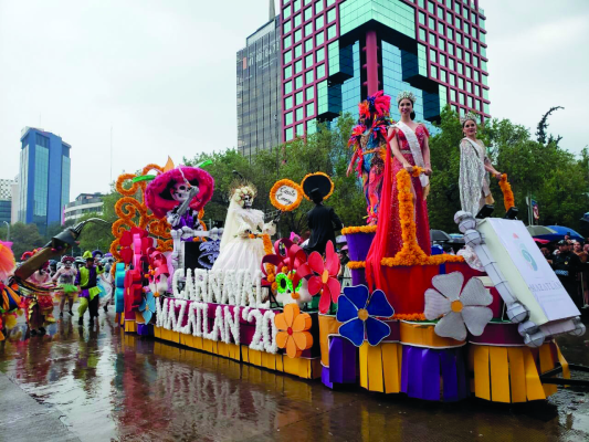 Carnavalea la Calaca en la Ciudad de México