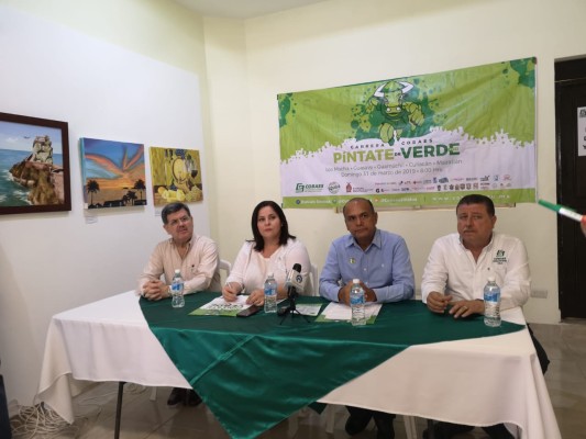 Todos a 'pintarse de verde' el próximo 31 de marzo en Mazatlán