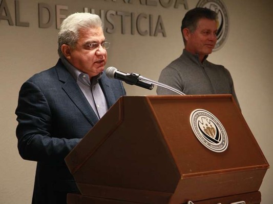 Presume Procurador baja en delitos en Sinaloa