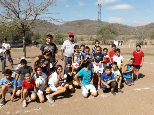 Los participantes del cuadrangular.