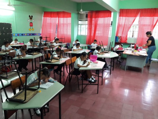 Reanudan las clases en la Primaria Miguel Alemán, en Mazatlán