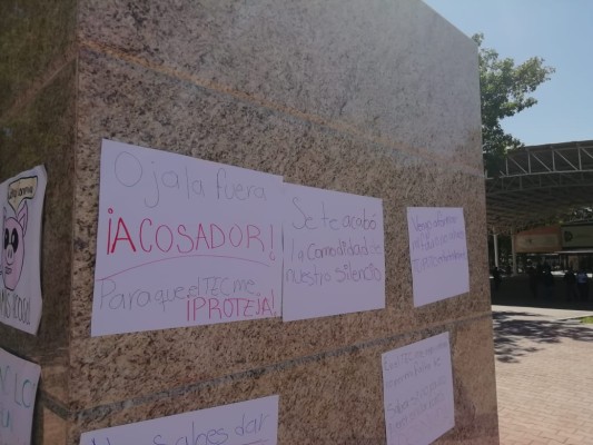 Ante omisiones del Tecnológico de Culiacán, alumnos buscan a colectivos feministas