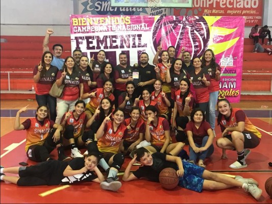Se corona Sinaloa en Campeonato Nacional U14 femenil de baloncesto