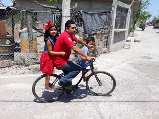 Gilberto Polanco lucha día a día para sacar adelante a su hijos