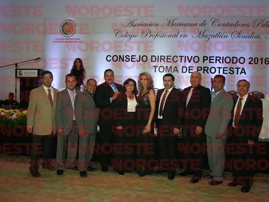 Rigoberto Castillo, al frente de la Asociación Mexicana de Contadores Públicos Colegio Profesional en Mazatlán