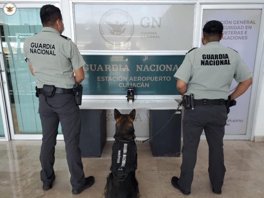 Decomisan cerca de 30 mil pastillas de fentanilo en Aeropuerto de Culiacán