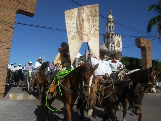 En Rosario, Cabalgata Guadalupana cumple 14 años de unir pueblos"
