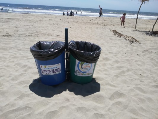 Visitantes dejan las playas de Rosario llenas de basura