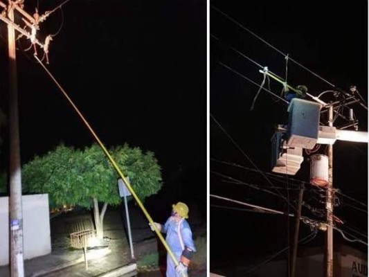CFE restablece servicio de energía afectado por lluvias en el norte y centro de Sinaloa
