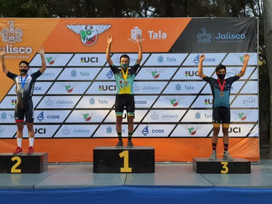 Ciclista mazatleco Daniel Enciso sube al podio y da otro paso a los Juegos Panamericanos