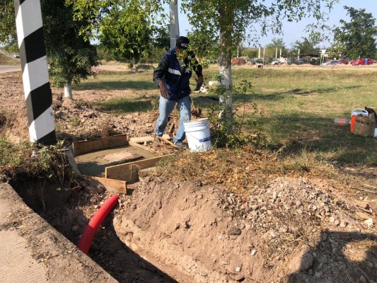 Rehabilitan luminarias de acceso de la Autopista Mazatlán- Tepic a Rosario