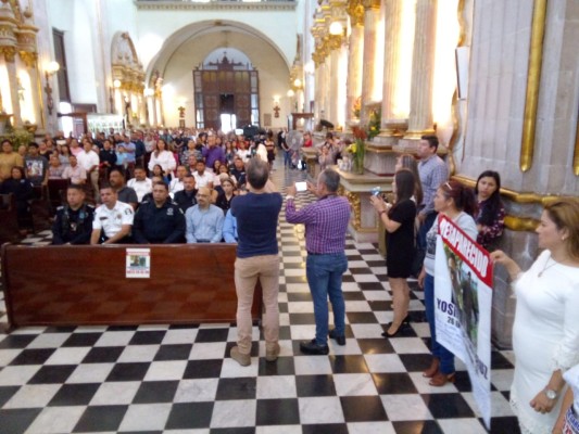 Celebran policías de Culiacán su misa de acción de gracias