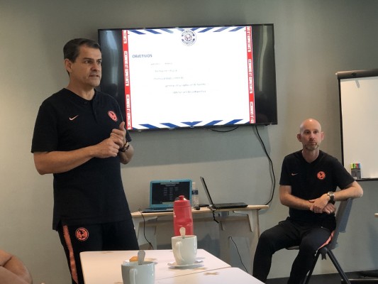 Guillermo Naranjo es el director deportivo de Escuelas Nido Águila.