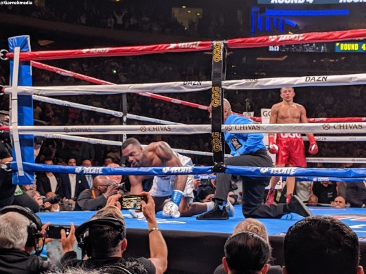 Golovkin noquea en cuatro asaltos a Rolls en Nueva York