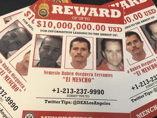 El Mencho se esconde en la sierra; no se droga; es inteligente y disciplinado: DEA