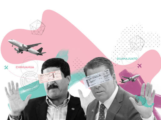 Solo dos gobernadores mexicanos transparentan sus viajes