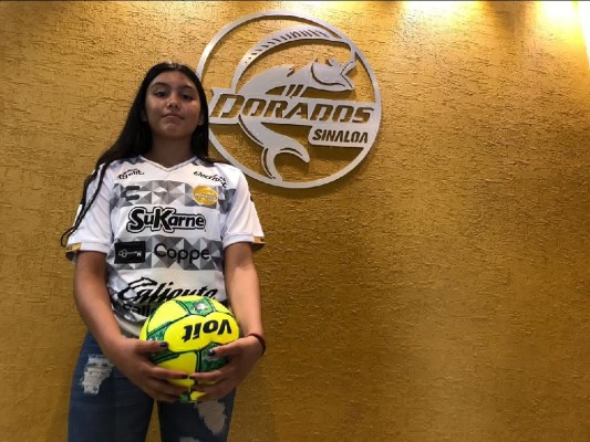 Kimberly Hernández representará a Dorados femenil en Selección Nacional Sub 15