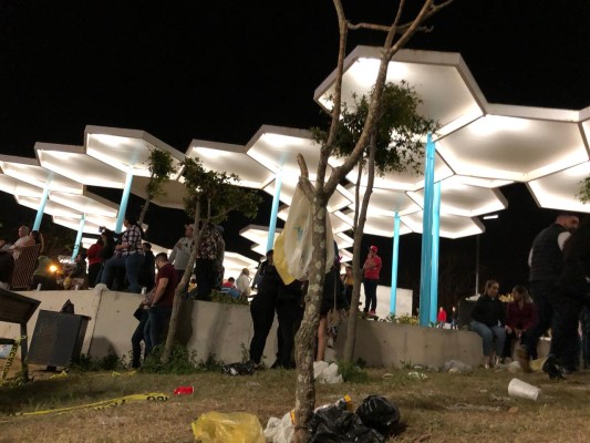 Parque Ciudades Hermanas queda dañado por concierto de banda