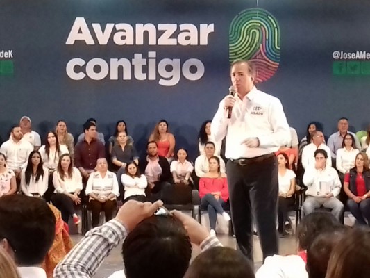 Presenta Meade en Culiacán programa Avanzar Contigo