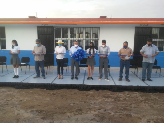 En Rosario inauguran el telebachillerato Manuel J. Clouthier del Rincón