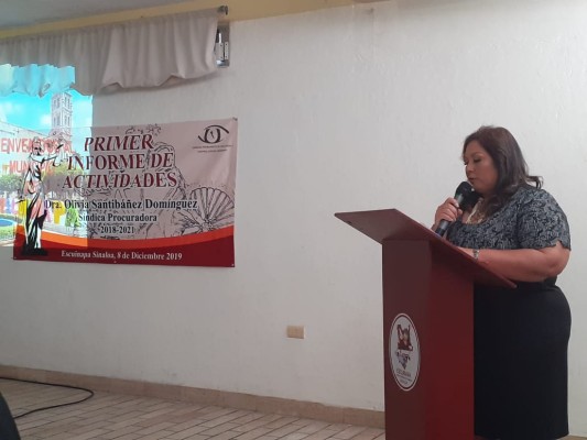 Amenazada, obstruida y contra corriente ha estado como Síndica Procuradora en Escuinapa, dice Olivia Santibáñez