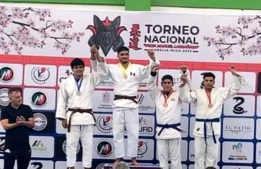 Sinaloense Cuauhtémoc Lugo se cuelga plata en Nacional de Judo