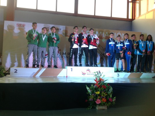 Sinaloa logra medalla de oro en en katas varonil por equipo Juvenil Mayor Junior.