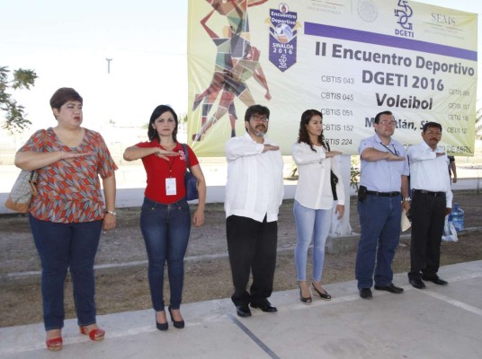 Inauguran segunda edición del Encuentro Deportivo de la DGETI de Voleibol