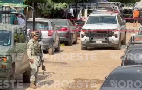 $!Cinco jóvenes fueron baleados en la colonia Felipe Ángeles, en Mazatlán; dos mueren al llegar al hospital