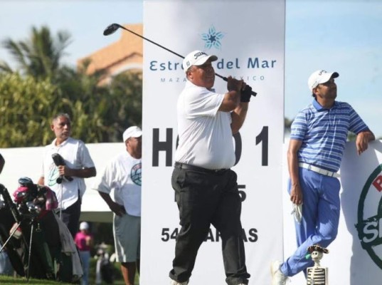 Ed Olson toma la punta al arrancar el Torneo Profesional de Golf Puro Sinaloa