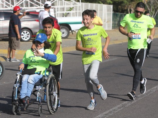 Completan capitanes y ángeles cuarta Carrera Préstame tus Piernas