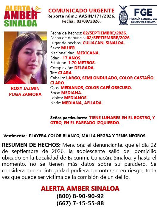 $!Reportan desaparición de dos hermanas adolescentes en Bacurimí, Culiacán
