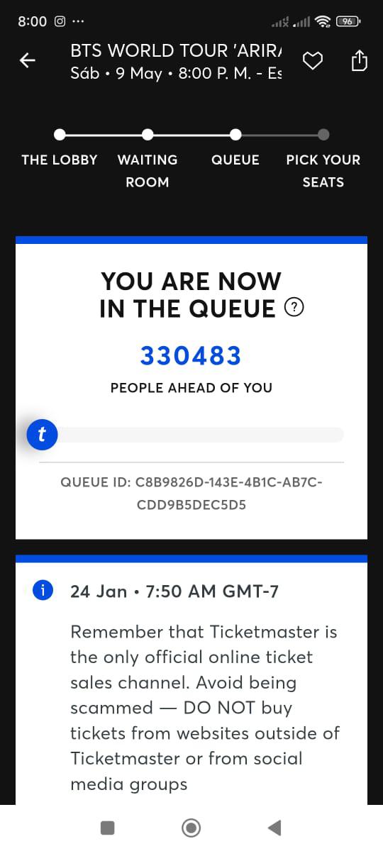 $!Largas filas hicieron los fans en busca de un boleto para alguno de los conciertos de BTS.
