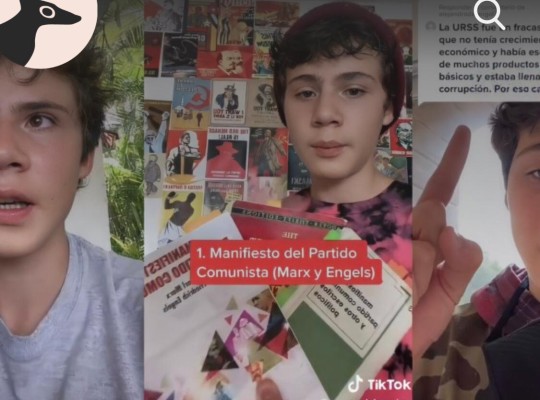 Él es Jerómimo, el 'tiktoker' que explica el marxismo para cambiar el mundo