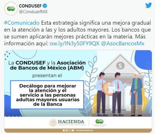 ¿Eres adulto mayor? Ten cuidado con fraudes bancarios: Condusef