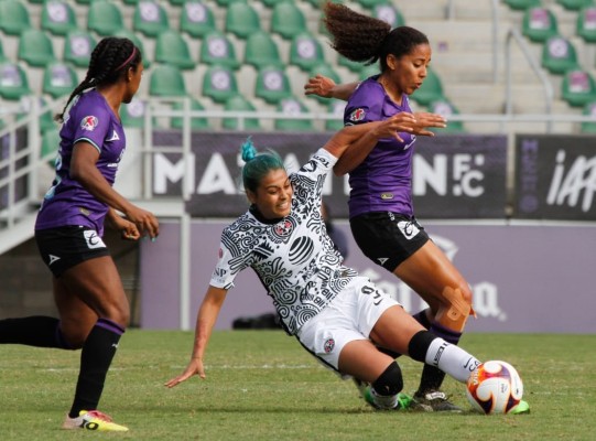Cuando parecía que Mazatlán FC Femenil se quedaría con la victoria, América iguala a un gol.