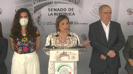 La Senadora Xóchitl Gálvez afirma que admitieron denuncia para investigar a hijo de AMLO