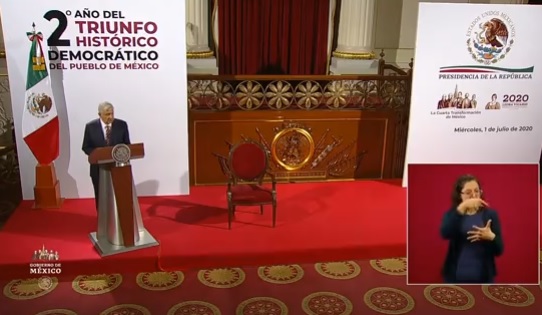 A dos años de ser electo como Presidente, López Obrador presume baja en el crimen