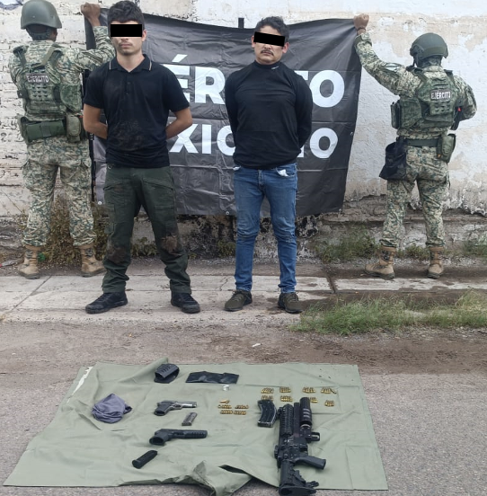 $!Operativos en Culiacán dejan 22 detenidos y arsenal asegurado