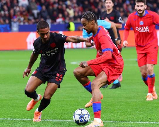 París Saint-Germain no tuvo problemas para pasarle por encima al Leverkusen.