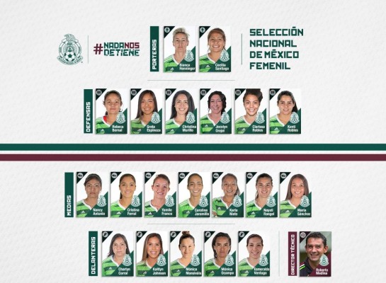 Estas damas defenderán al futbol mexicano en los Juegos Centroamericanos