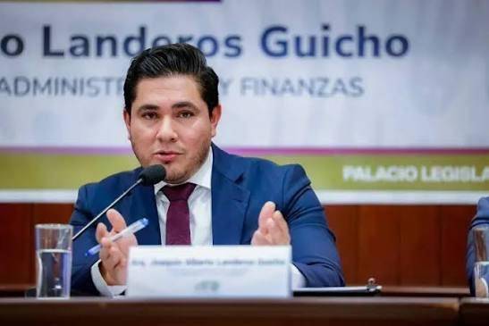 Joaquín Alberto Landeros Guicho aclaró que el crédito servirá para atender de manera general las necesidades de liquidez del Gobierno estatal.