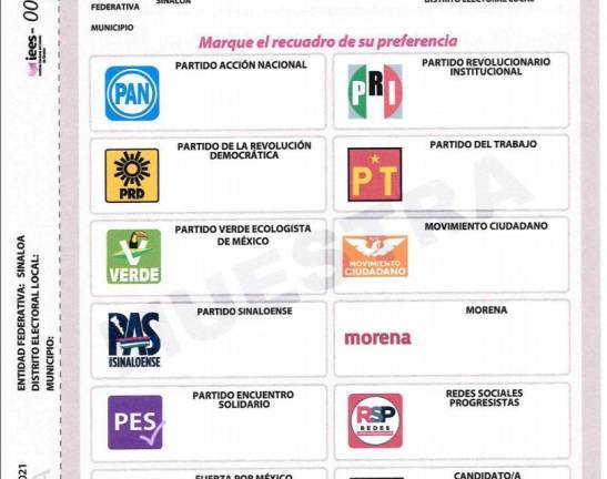 Proceso electoral en Sinaloa: ¿Cómo es el voto en coalición y cuántas boletas se entregarán?