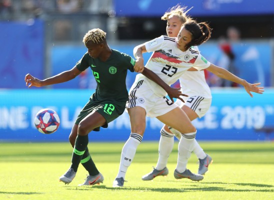 Alemania golea a Nigeria y se clasifica a cuartos de final del Mundial Femenil