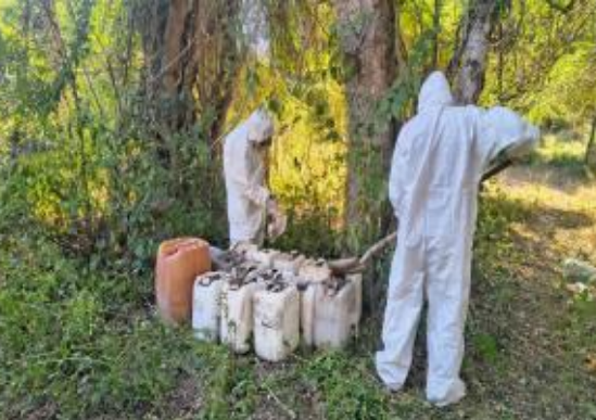 $!Aseguran 13 laboratorios clandestinos y armas en Badiraguato, Culiacán y Cosalá