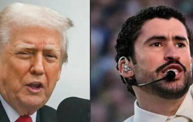 Donald Trump consideró el espectáculo de Bad Bunny como una “bofetada” a los Estados Unidos.