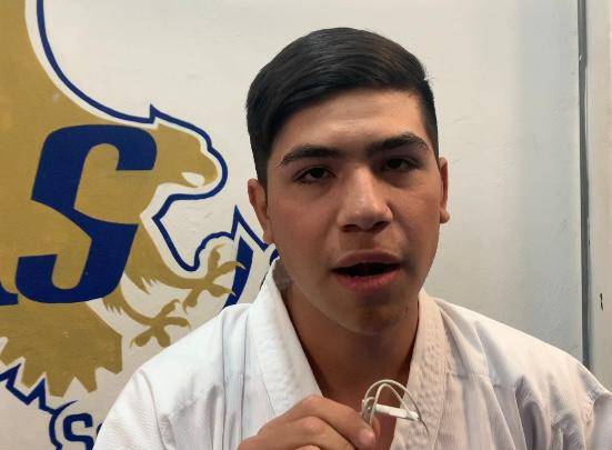 Pedro López es de los karatecas de la UAS que buscarán su boleto a la Universiada Nacional.